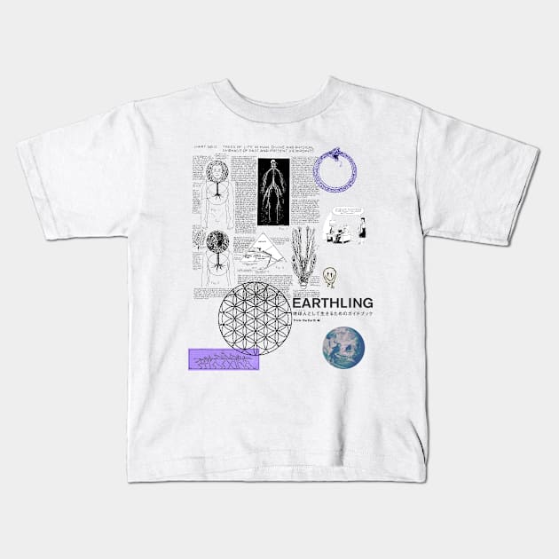 Colage Kids T-Shirt by poe